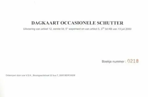 Dagkaart boek